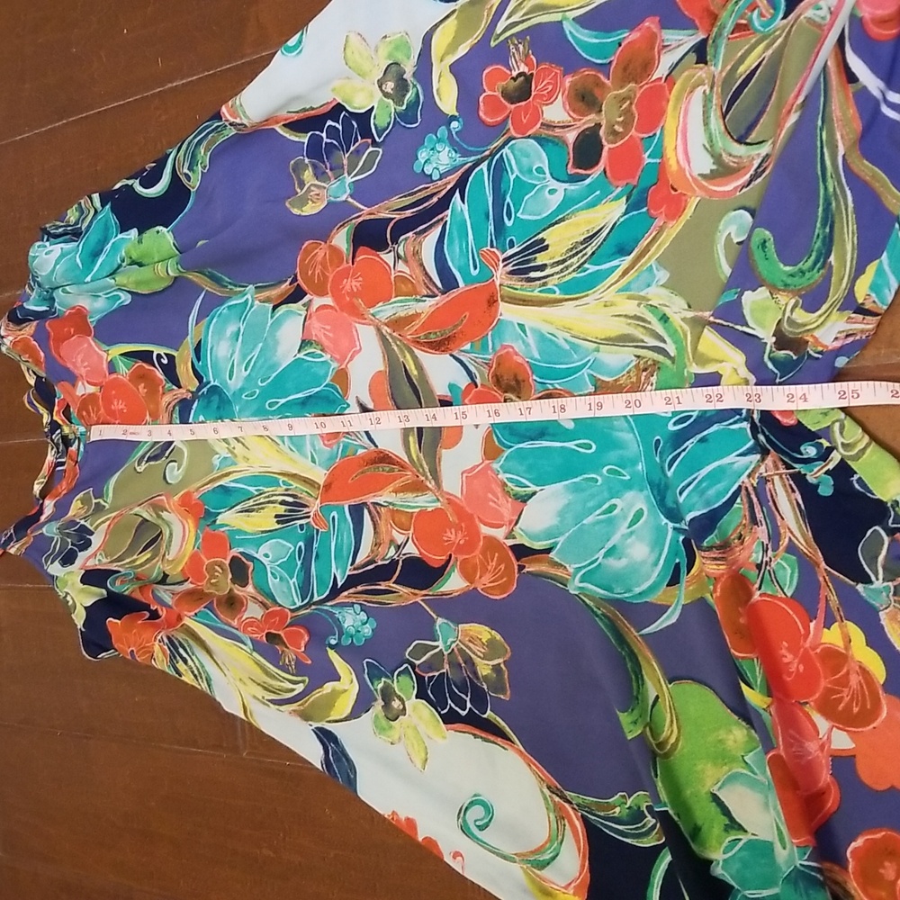 Ivy Street Multicolored Sleeveless Spaghetti Strap Jumpsuit - Picture 13 of 16